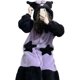 thumbnail image 2 of Piece Pajamas Kawaii Plush Lounge Wear Women's Pajamas Robe Hooded Cute Pajamas Plush Long Pajamas Gift Xl, 2 of 4