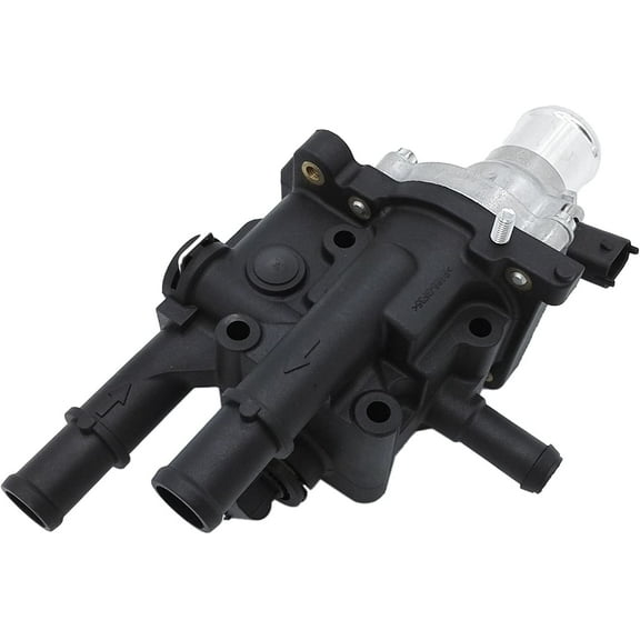 NOVAPARTS Engine Coolant Thermostat Housing Assembly for 2009 2010 2011 Chevy Chevrolet Aveo Aveo5 2009 Pontiac G3 G3 Wave 1.6L 96984102 25189437 15-81766