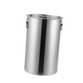 thumbnail image 4 of CarpNettore Stainless Steel Bucket with Lid Beverage Drink Dispenser Milk Pail for Household 25x40cm, 4 of 9
