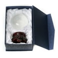thumbnail image 2 of Amlong Crystal Clear Crystal Ball 3 Inch with Redwood Lion Resin Stand, 2 of 3