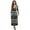 American Tribal Brown Geometric, variant on Retro Mushroom Leaf Print Womens Fall Dress Long Sleeve Maxi Dress for Wedding Party Casual Outdoor Cloth V Neck Soft Dresses with Pocket, 3XL