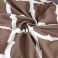 thumbnail image 5 of Dining Chair Cover Patterned Stretch Printed Parsons Dining Chair Cover Washable Removable Suitable Armless for Kitchen Hotel Restaurant Office Ceremony Universal Size (6 Piece, Dark Camel), 5 of 6