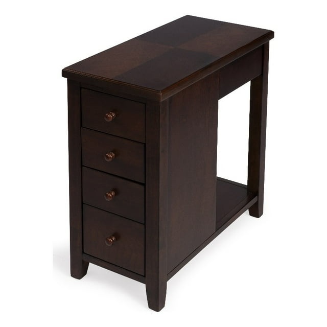 Butler Specialty Kelton 4-Drawer Chairside Chest in Brown