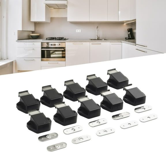 Kitchen Cabinet Door Stopper Catch Soft Close Magnetic Push To Open