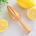 thumbnail image 4 of Exprimidores manuales de limón de haya, exprimidor de frutas en cono, suministros de cocina para el hogar, 2 uds., 4 of 5