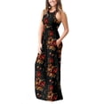 thumbnail image 2 of HAOMEILI Women's Summer Sleeveless Loose Maxi Dress Casual Long Dress with Pockets 2025 New, 2 of 5