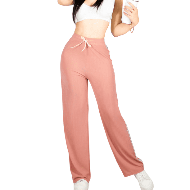 Pants Mujer Corte Ancho Diseño Moderno y Fresco para Verano