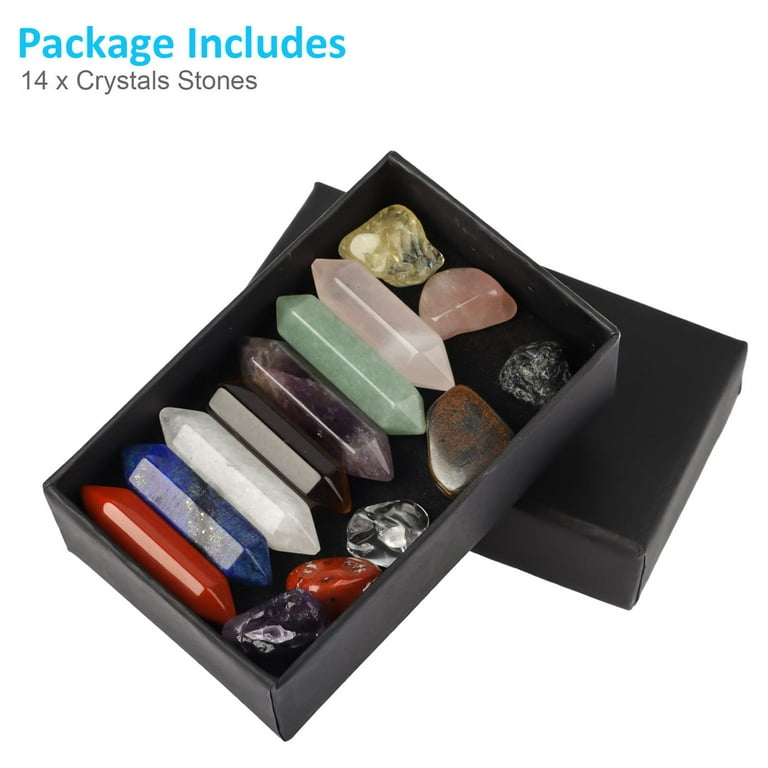 Protection 6-Crystals  Healing Stones Gift Set for Shielding & Protec –  Crystal Charm Shop