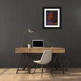 thumbnail image 3 of Allen, Kimberly 12x14 Black Ornate Wood Framed with Double Matting Museum Art Print Titled - Black and Proud Woman, 3 of 4