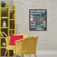 thumbnail image 3 of Stupell Industries Eclectic Book Shop Facade Black Floating Frame Canvas Art, 25 x 31, by LSR Design Studio, 3 of 8