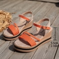 thumbnail image 6 of Dakaela Espadrille Wedge Sandals for Women Platform Ladies Dressy Sandal Summer Ankle Strap Strappy Shoes, 6 of 8