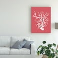 thumbnail image 3 of Trademark Fine Art 'Corals White on Coral a' Canvas Art by Fab Funky, 3 of 3