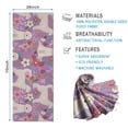 thumbnail image 2 of Goldendoodle Dog and Flower Floral Hot Yoga Mat Towel Non Slip for Hot Yoga - Quick-Drying Yoga Mat Cover with 4 Corner Pockets with Travel Bag - Hot Yoga Towel Non Slip 74"x26", 2 of 6