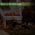 thumbnail image 2 of Halloween Decorations Outdoor,2 Pack Spooky Metal Black Cat Garden Stake,Outdoor Halloween Decorations, 2 of 12
