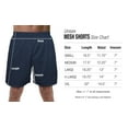 thumbnail image 6 of Peacemaker Symbol Mens Lined Mesh Shorts, Navy, X-Large, 6 of 6
