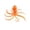Saffron, variant on 7.9in Soft Octopus Squid Fishing Lure with Integrated Hook, Realistic Eight-Leg Design, Bionic Bait for Boat and Sea Fishing, Brown