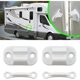thumbnail image 4 of topes de puerta para caravanas y autocaravanas, kit de retención de tope de puerta en forma de T para autocaravanas, camping, autocaravanas, remolques, caravanas, accesorios de soporte de, 4 of 5