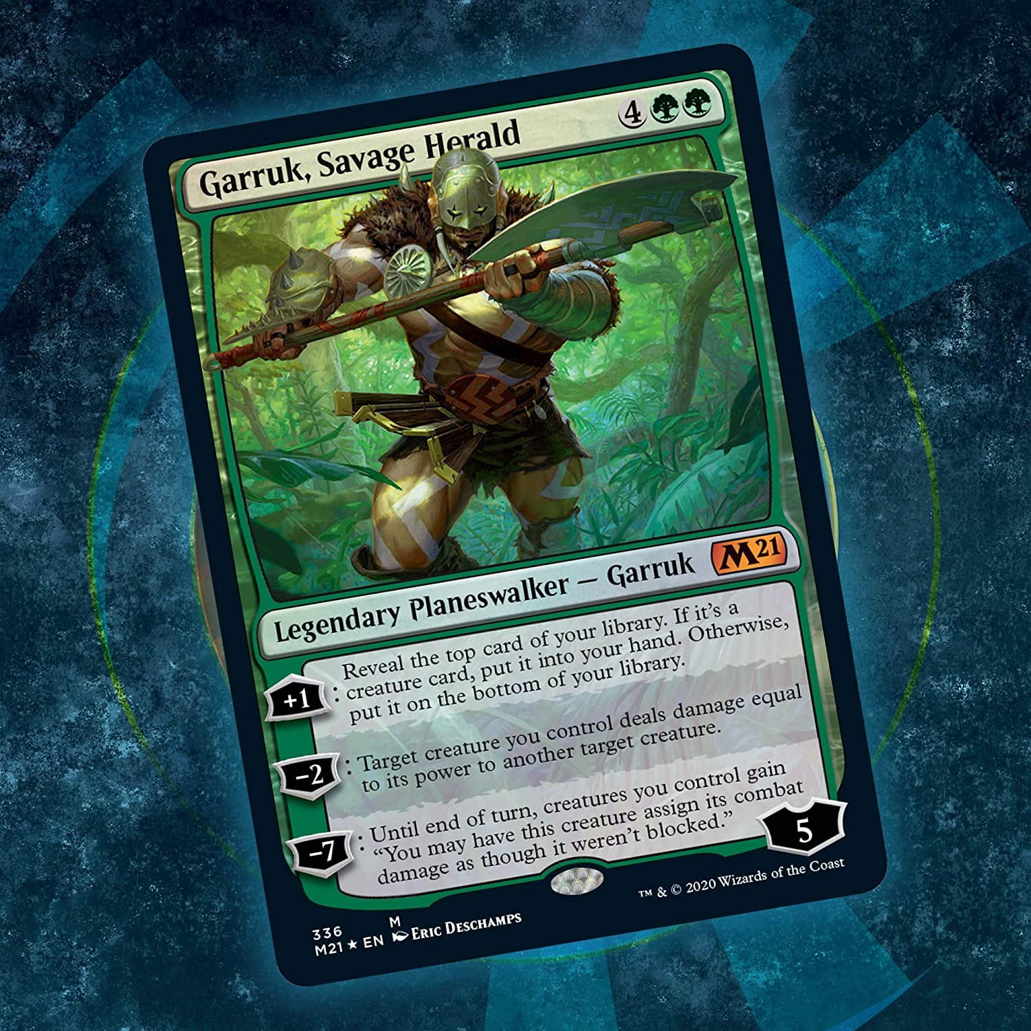 Magic: The Gathering Garruk, Savage Herald Planeswalker Deck | Core Set 2021 (M21) | 60 Card Starter Deck