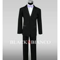 thumbnail image 3 of Big Boys Tuxedo in Black with a Lilac Light Purple Bow Tie, 3 of 4