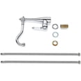 thumbnail image 5 of Elegant Kitchen Faucet Single Lever Sink Mixer High Spout 360 Rotation Retro Kitchen Sink Faucet in Chromed Brass, 5 of 5