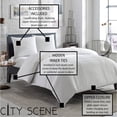 thumbnail image 6 of City Scene Branches French Blue Duvet Cover Set, King, 6 of 6