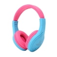 thumbnail image 3 of Auriculares Bluetooth para niños, estéreo, reducción de ruido, luz RGB, plegables, inalámbricos, con micrófono, color azul, 3 of 14