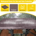 thumbnail image 5 of Aivituvin Catio Outdoor Cat Enclosure Large Wooden Cat Cage Condo Playpen for Multiple Cats Waterproof Cover for Indoor Outdoor (Black), 5 of 8