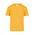 thumbnail image 1 of Playera Peso Completo Yazbek de Cuello Redondo y Manga Corta Unisex para jóvenes Color Mango Talla Extra Chica, 1 of 3