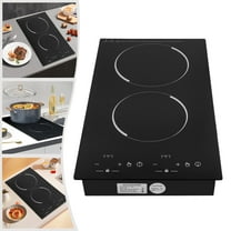 4000W Portable Induction Cooktop Countertop Dual Cooker Burner Stove Hot Plate