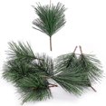 thumbnail image 1 of Aiguilles en Pin Vert Artificiel pour Décorations de Vacances, 20 Pcs, 1 of 4