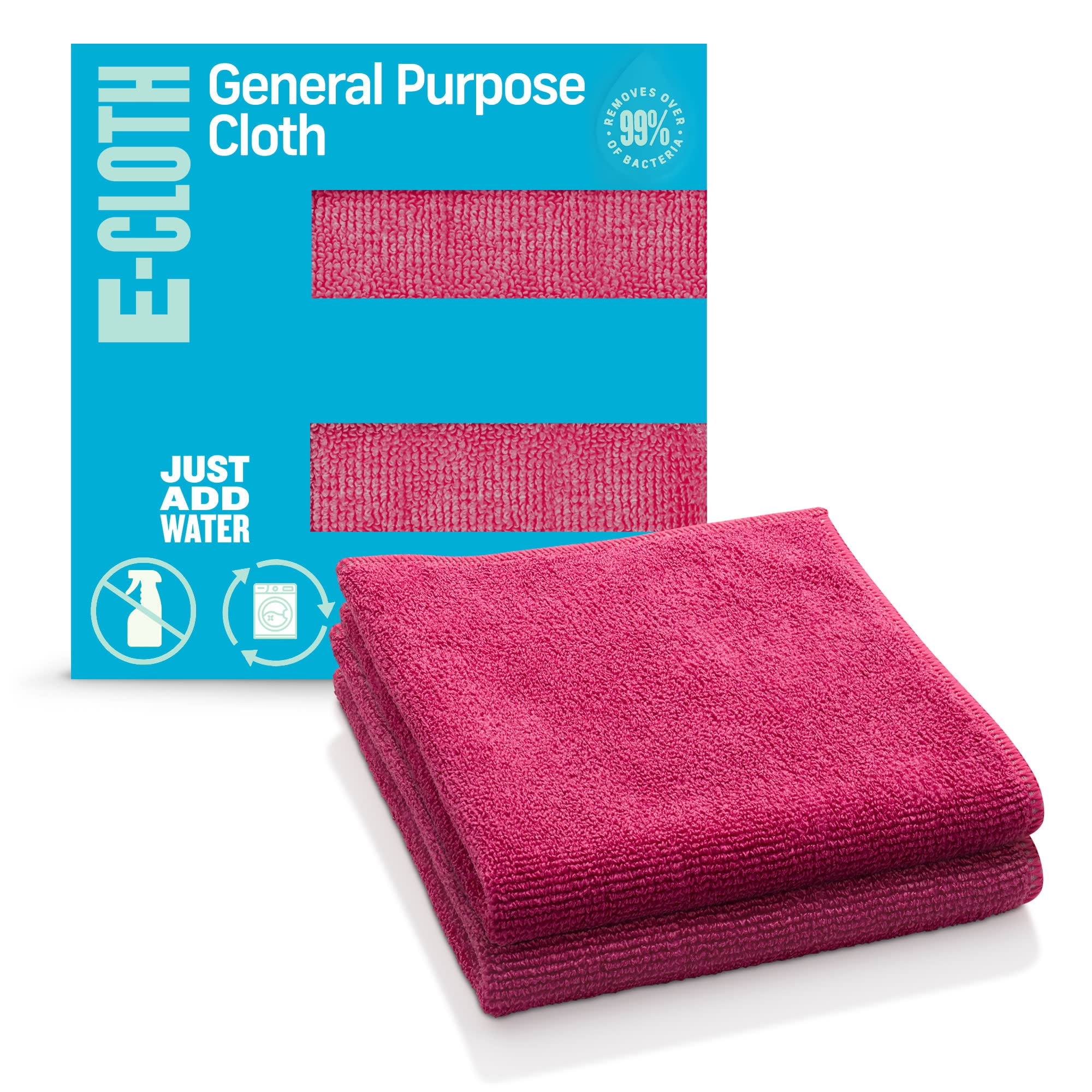 E-Cloth General Purpose Cloth – Microfiber Cleaning Cloth | Chemical-Free | Just Add Water