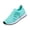 Blue_016, variant on Unisex Breathable Hollow Fly Knit Sneakers, Sock Slip On Lace Up Lightweight Flexible Casual Walking Shoes with Two-Tone Non-Slip Outsole Yellow 9（EU-42）