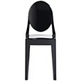 thumbnail image 1 of Nicer Furniture Ghost Black Side Chair, 1 of 5