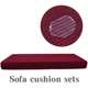 thumbnail image 2 of Funda de cojín elástica para sofá, protector de muebles, forro polar, licra, lavable, reversible, extraíble, funda para sofá, 2 of 5