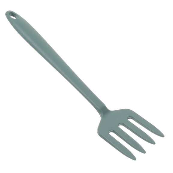ifundom Dark Green Silicone Fork Kitchen Utensil Multi-Function Cooking Tool for Home Use