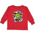 thumbnail image 3 of Inktastic Tennis Ball Boys or Girls Long Sleeve Toddler T-Shirt, 3 of 5