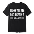 thumbnail image 3 of Father Day Printed Fashionable Men Tennis T Shirt Casual Short Sleeve Crew Neck Soft Blend Top Summer Streetwear, 3 of 6