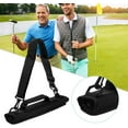 thumbnail image 7 of Lightweight Carry Bag, Mini Golf Club Bag with Adjustable Strap for Men Women Golfer Pouch Driving Range Carrier Course Training Practice Case, 7 of 7