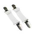 thumbnail image 3 of 2 pinzas ajustables para cinturón elástico de pantalón, para suéter, guantes, ropa de niña Blanco, 3 of 7