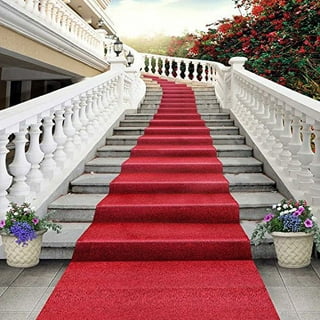 Sensfun 8x8ft Red Carpet Curtain Photography Backdrops Oscar Hollywood Theme Prom Party Decorations Backdrop Background for Wedd
