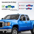 thumbnail image 2 of Goodyear Shatterproof Window Deflectors for Trucks GMC Sierra 2500HD/3500HD 2007-2014 Extended Cab, Tape-on Rain Guards, Window Visors, Vent Deflector Visor, Truck Accessories, 4 pcs- GY003194LPv2, 2 of 8