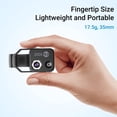 thumbnail image 5 of Mini microscopio para teléfono con luz LED, clip universal y CPL, accesorio portátil para cámara de microscopio USB 200X, 5 of 5