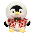 thumbnail image 2 of Christmas Penguin Doll, Stuffed Animal toy, Adorable Soft Plush Penguin Gift for Girls, 8.6 Inch Cute Holiday toy, 2 of 5