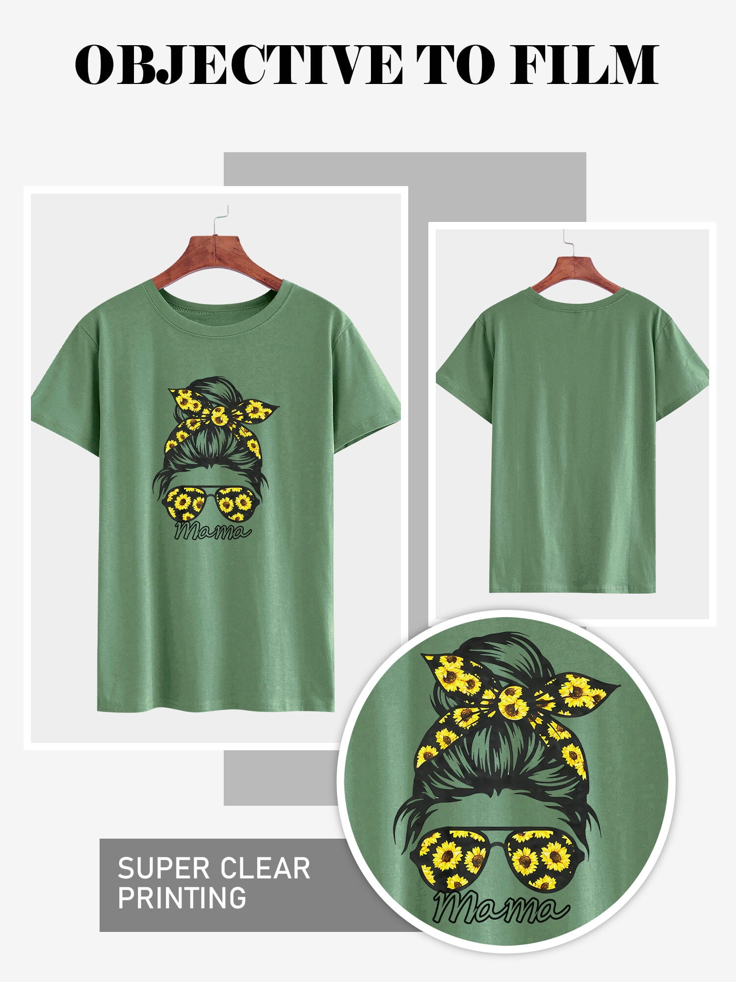 ZXSXSY Women's Mother's Day Graphic Tee Short Sleeve T Shirt