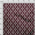 thumbnail image 2 of oneOone Georgette Viscose Fabric Arrow Sign Kasuri Print Fabric BTY 42 Inch Wide, 2 of 4