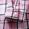 thumbnail image 5 of Gamivast Men's Plaid Flannel Shirts Long Sleeve Button Down Casual Collared Tops Classic Fit Checkered Dress Shirts for Fall Winter Daily Workwear Essential Pink XL, 5 of 6