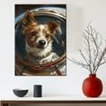 thumbnail image 5 of Portuguese Podengo Pequeno Dog Wall Decor - Space Wall Decor - Space Wall Art - Funny Dog Wall Art Poster - Cute Dog Home Decor - Dog Themed Gifts, 5 of 6