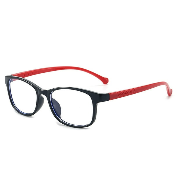 Gafas Antipolen Para Niños - Con Protección Luz Azul, Montura Sellada, Antivaho Y Antiaerosoles, Color Rojo