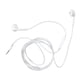 thumbnail image 1 of Auriculares de 35 mm auriculares con cable ajustables de volumen blanco para IOS 5S, 1 of 8