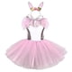 thumbnail image 3 of Vestido de tutú de conejo de Pascua, disfraz de conejo para cosplay, para niños pequeños, para presentaciones escolares, fiestas de cumpleaños, atuendo de tul, ropa de vacaciones, 3 of 5